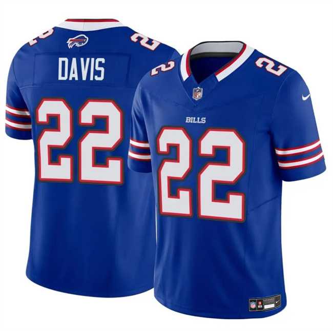 Men & Women & Youth Buffalo Bills #22 Ray Davis Royal 2024 F.U.S.E. Vapor Untouchable Limited Stitched Jersey Dzhi->buffalo bills->NFL Jersey